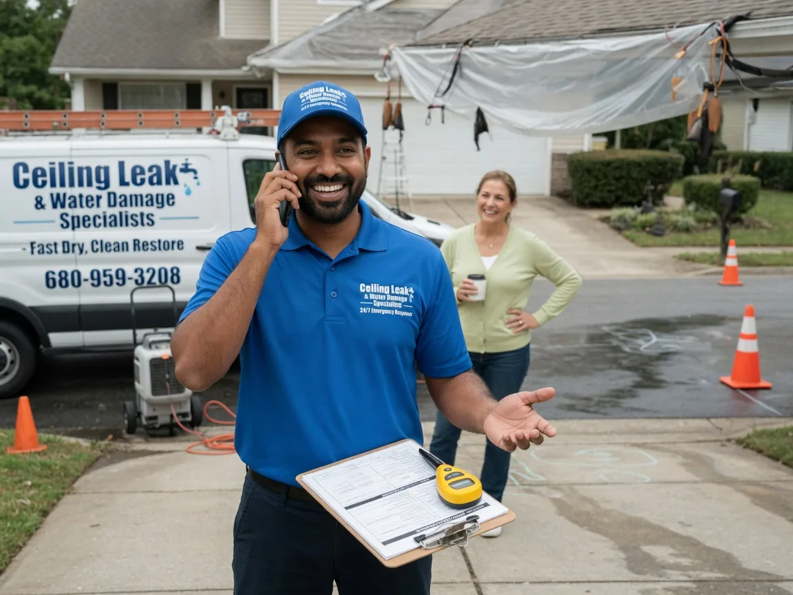 Ceiling Leak Cleanup Byron, WY FAQs
